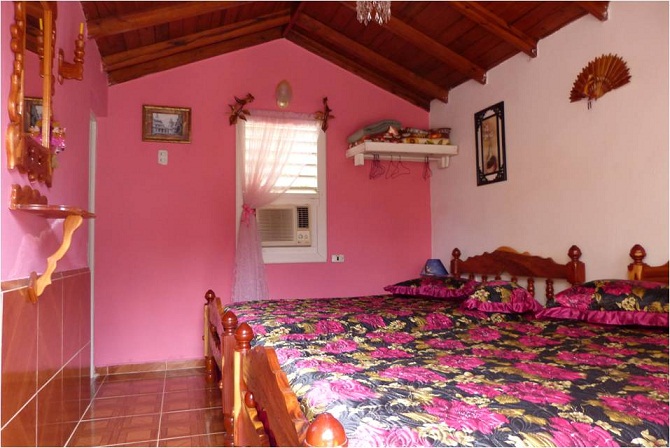 'Bedroom 1' Casas particulares are an alternative to hotels in Cuba.